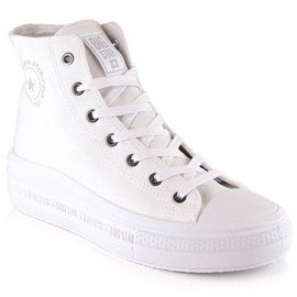 Platform boka tornacipő Big Star W INT1875B fehér