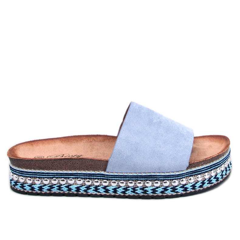 BM Donnie Blue díszített szandál kék