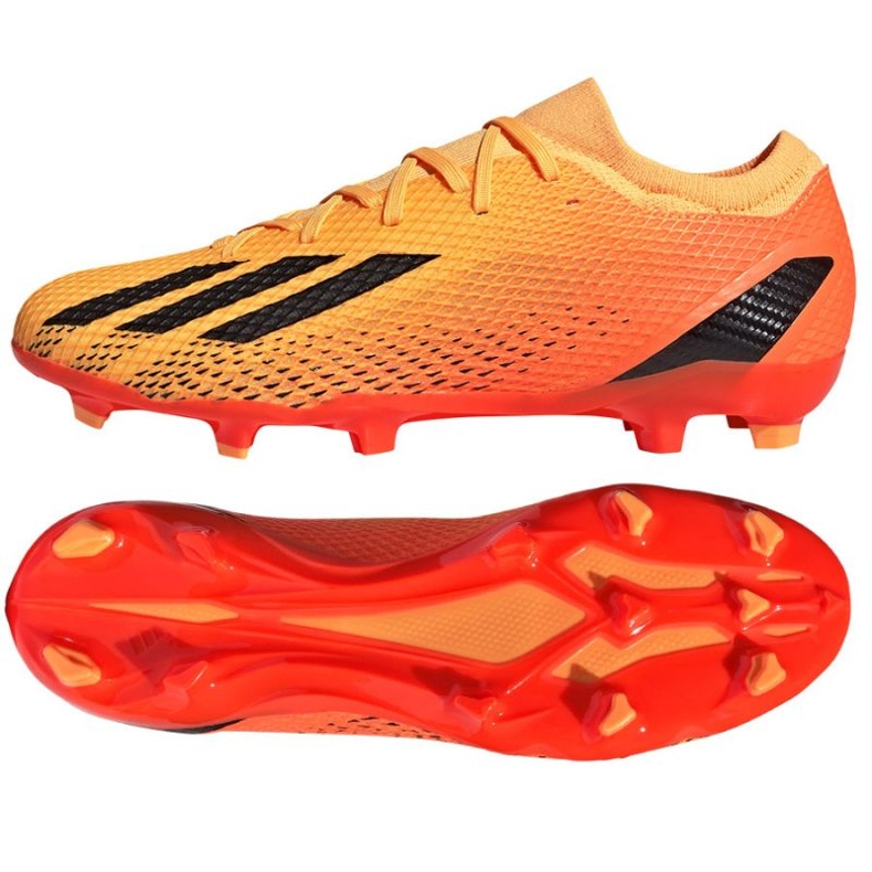 Adidas X Speedportal.3 Fg M GZ5077 futballcipő narancssárga narancs és vörös