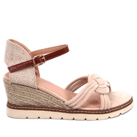 BM Tedder Beige ékszandál bézs BM Tedder Beige ékszandál bézs