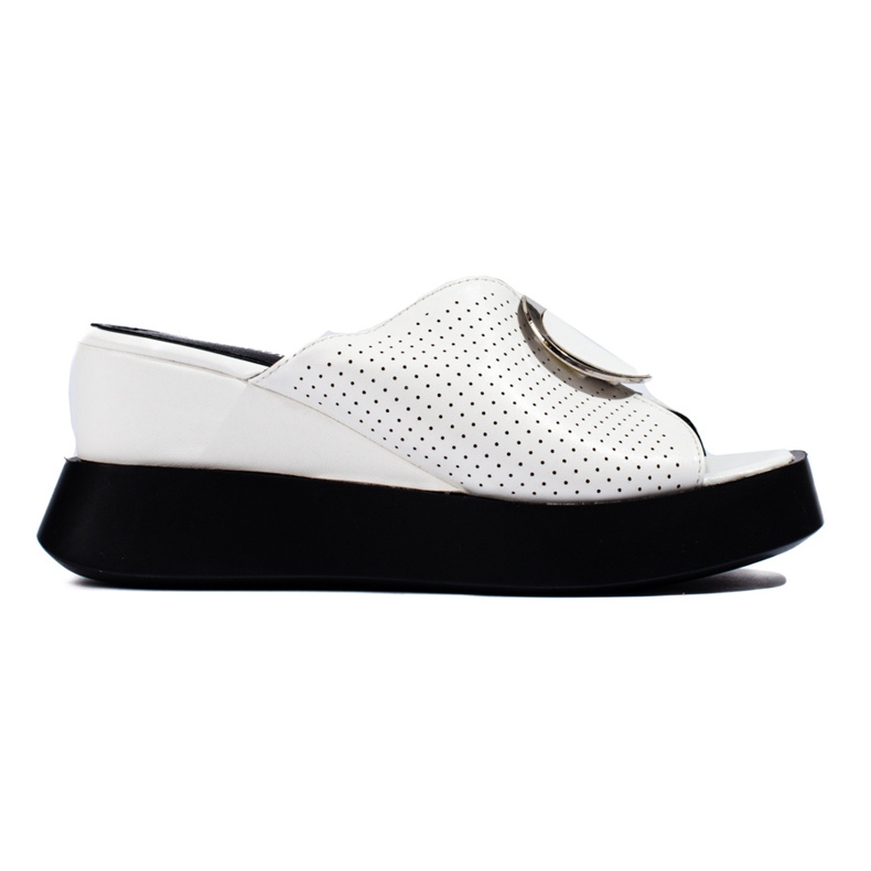 Shelovet fehér ékszandál