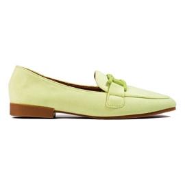 Női zöld Shelovet velúr mokaszinok Női zöld Shelovet velúr mokaszinok
