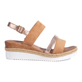 Női barna Shelovet ékszandál