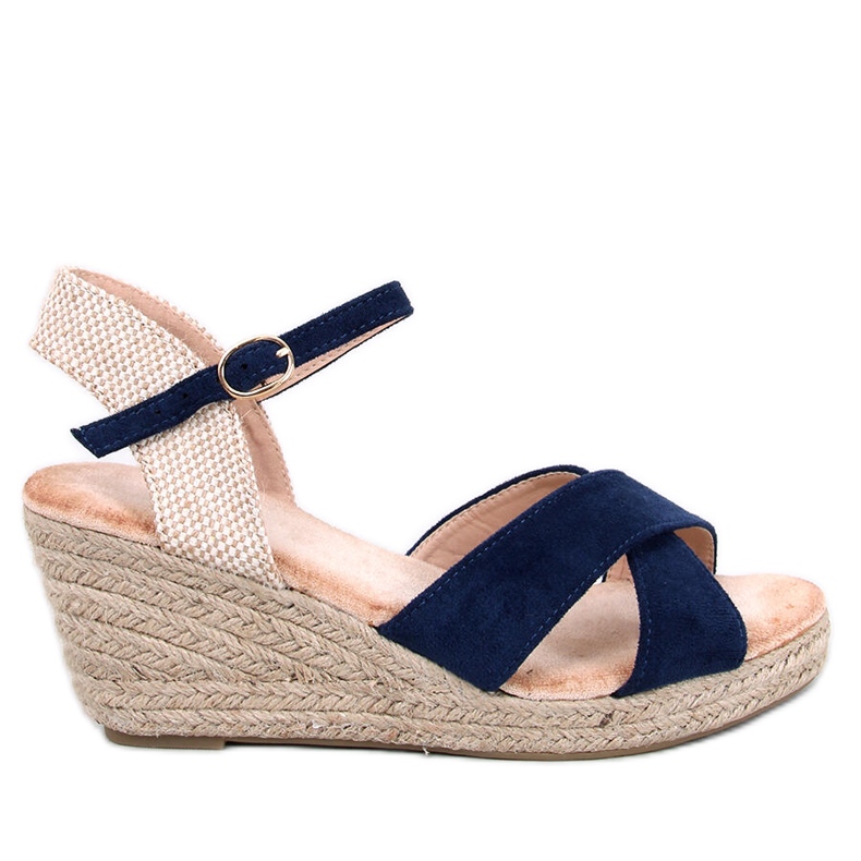 Willa Blue espadrille ékszandál kék