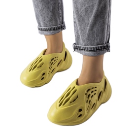 Julienne zöld hab papucs Julienne zöld hab papucs