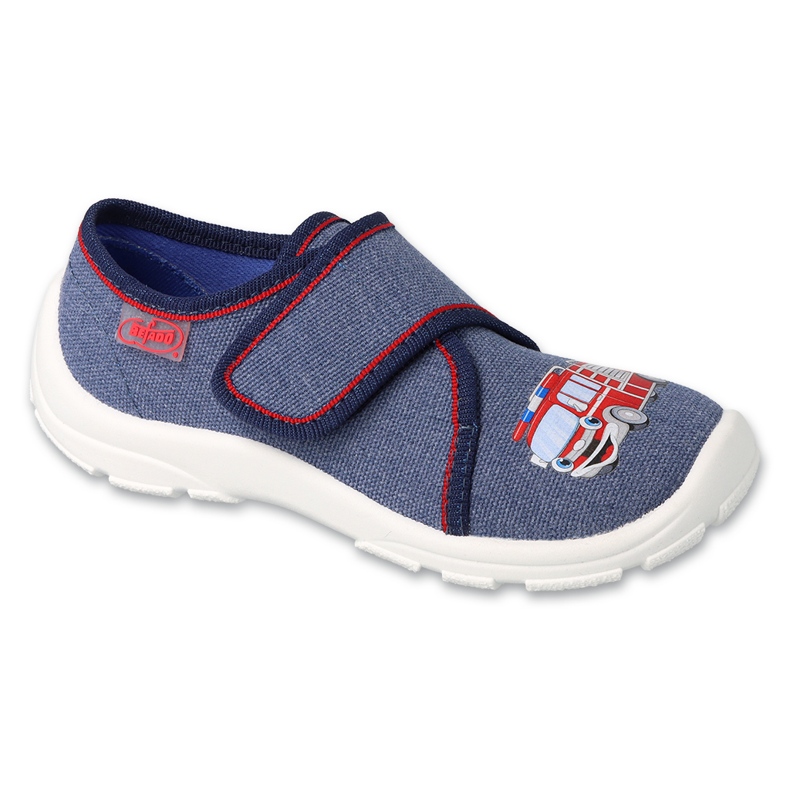 Befado gyermek papucs 974x519 Alkalmazás tűzoltóautó kék