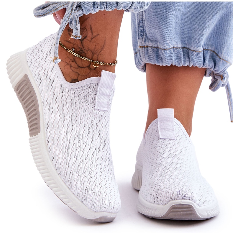 PM1 Klasszikus Slip-On Sportcipő Fehér Frankie