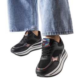 Ethel vaskos talpú tornacipő fekete