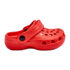 WJ1 Gyerekhabos Crocs Slides Red Percy piros