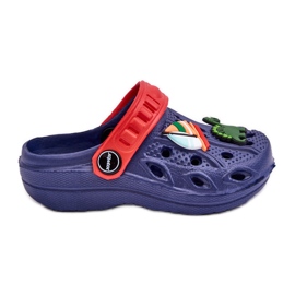 Gyermek habkönnyű Crocs szandál sötétkék édesség