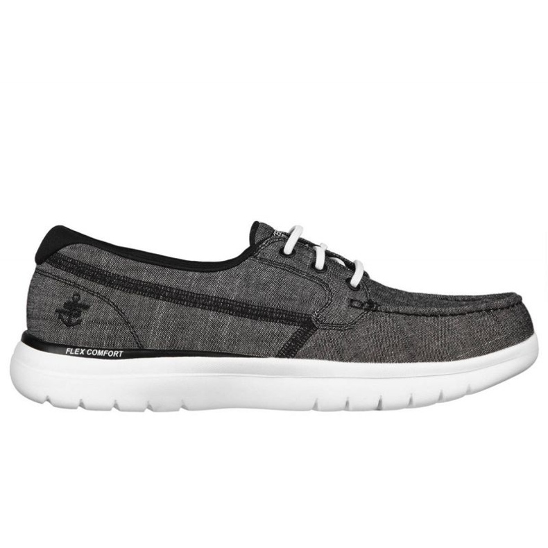 Skechers On The Go Flex cipők W 136453 Bkw fekete
