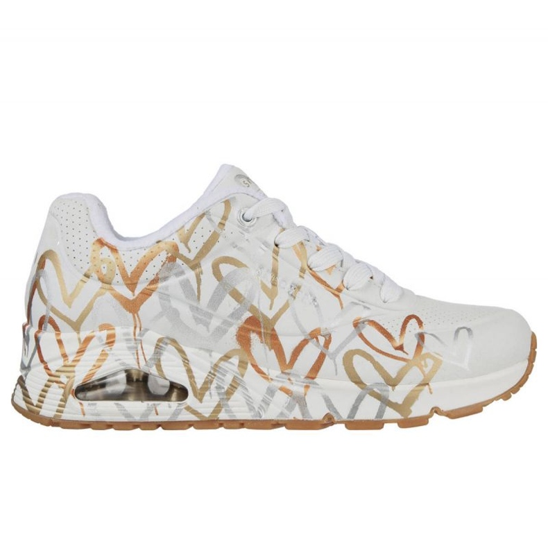 Cipők Skechers Uno Metallic Love W 155523/WTGD fehér