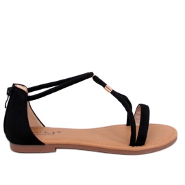 Leehom fekete velúr szandál nőknek Leehom fekete velúr szandál nőknek