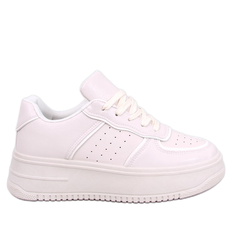 Secada Beige magas talpú tornacipő bézs