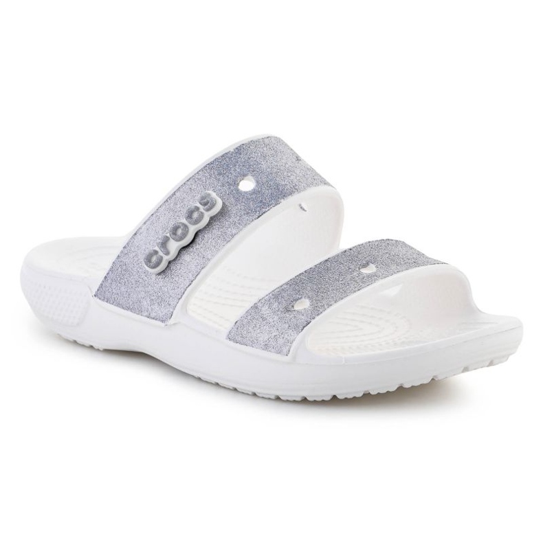 Crocs Klasszikus Croc Glitter Ii szandálpapucs W 207769-90H szürke