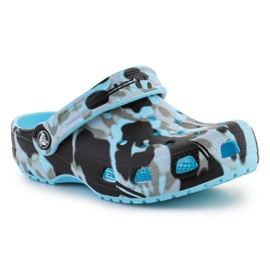 Crocs Classic Spray Camo Clog 208305-441 flip-flop kék Crocs Classic Spray Camo Clog 208305-441 flip-flop kék