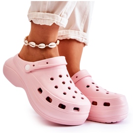 Női hab papucs Crocs Pink Coline rózsaszín Női hab papucs Crocs Pink Coline rózsaszín