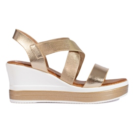 Shelovet arany ékszandál aranysárga