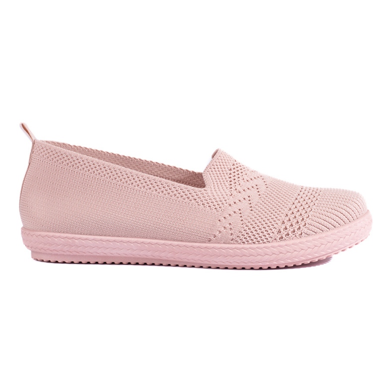 Női textil slip-on tornacipő Shelovet rózsaszín slip on