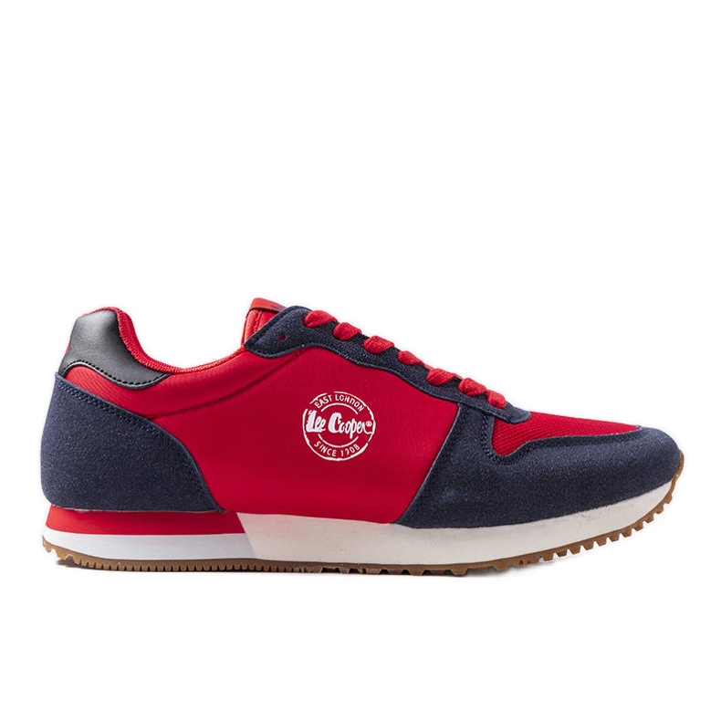 Lee Cooper LCW-22-31-0854M piros tornacipő