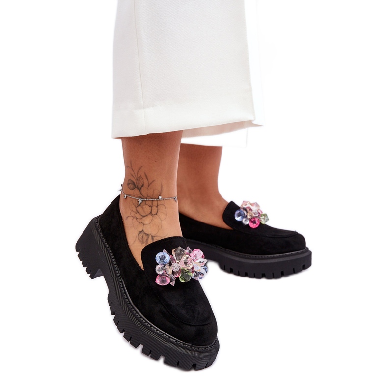 PS1 Női kristálycipő fekete Avril