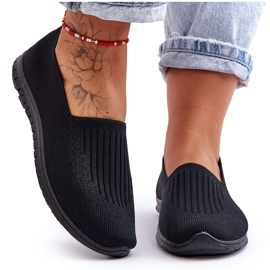 PE1 Női Slip-On tornacipő Fekete Lento PE1 Női Slip-On tornacipő Fekete Lento