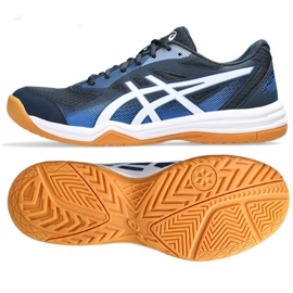 Asics Upcourt 5 M 1071A086-403 cipő kék Asics Upcourt 5 M 1071A086-403 cipő kék