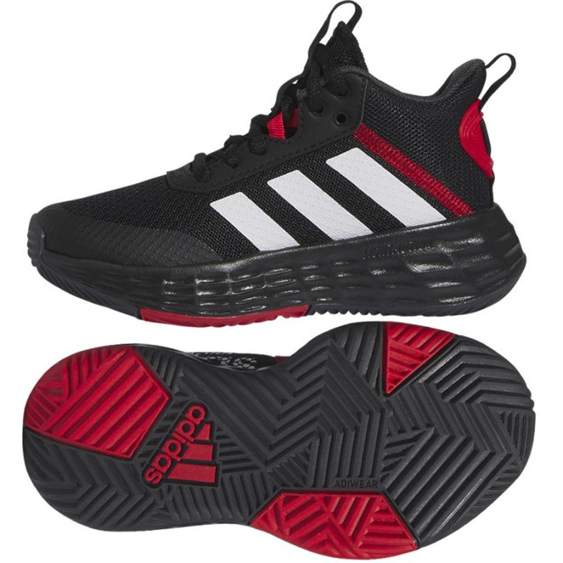 Kosárlabda cipő adidas OwnTheGame 2.0 Jr. IF2693 fekete fekete