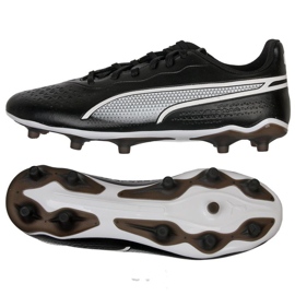 Puma King Match FG/AG M 107570-01 futballcipő fekete fekete Puma King Match FG/AG M 107570-01 futballcipő fekete fekete