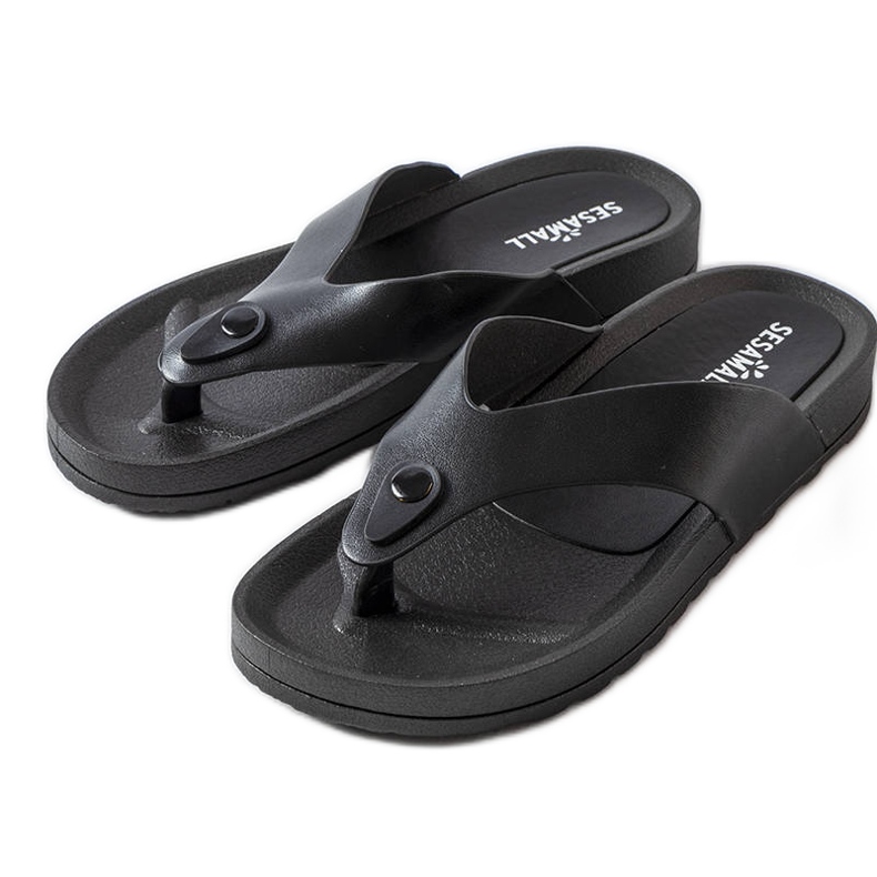 Inna A márka fekete platformszandálja Elide