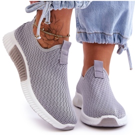 Klasszikus Slip-On Sportcipő Szürke