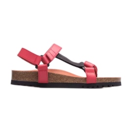 Scholl Heaven Ad W F23009-1051 szandál piros