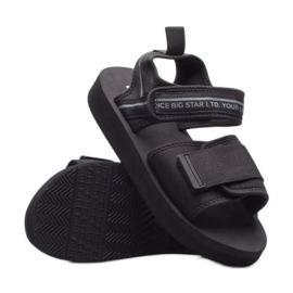 Big Star szandál W LL274784 fekete Big Star szandál W LL274784 fekete