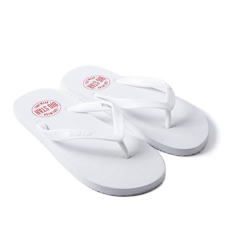 Fehér flip-flop Big Star FF174613