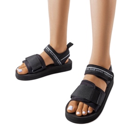 Big Star fekete habszivacs szandál LL274784