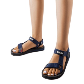 Sötétkék sportszandál Big Star DD274A283 Sötétkék sportszandál Big Star DD274A283