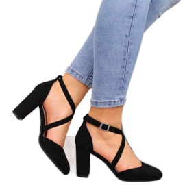 Szandál a poszton Sergio Leone W SK248A fekete