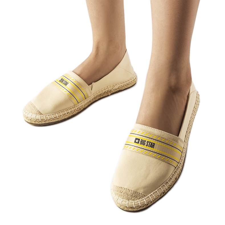 Bézs Big Star espadrillák LL274895
