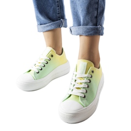 Sárga és zöld Big Star LL274A186 tornacipő Sárga és zöld Big Star LL274A186 tornacipő