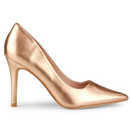 Arany klasszikus tűk eco-bőrből aranysárga Arany klasszikus tűk eco-bőrből aranysárga