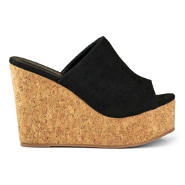 Fekete papucs parafaéken