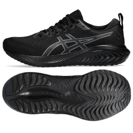Asics Gel-Excite 10 M 1011B600 002 futócipő fekete
