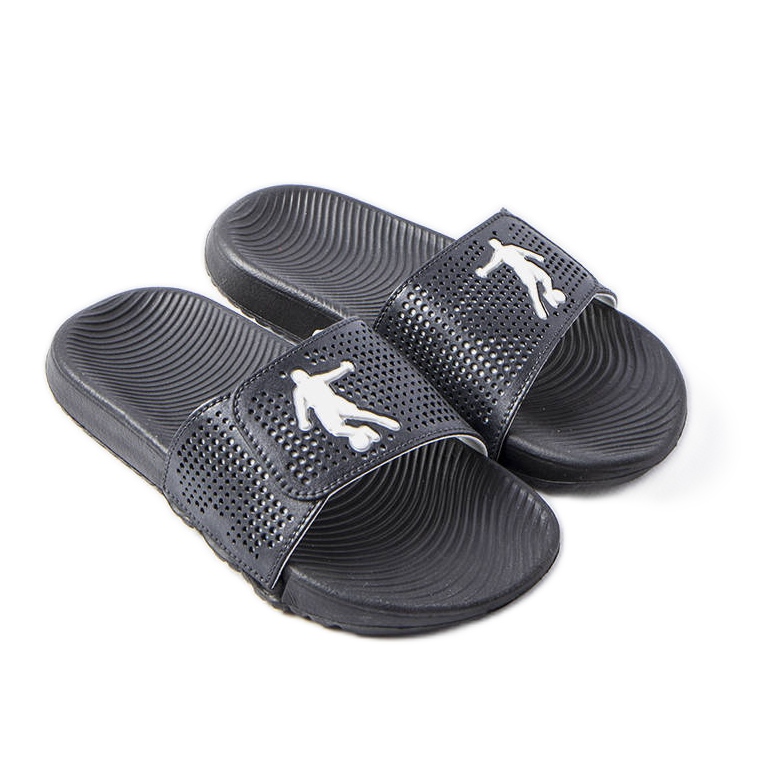 Gyermek fekete gumipapucs Athénból