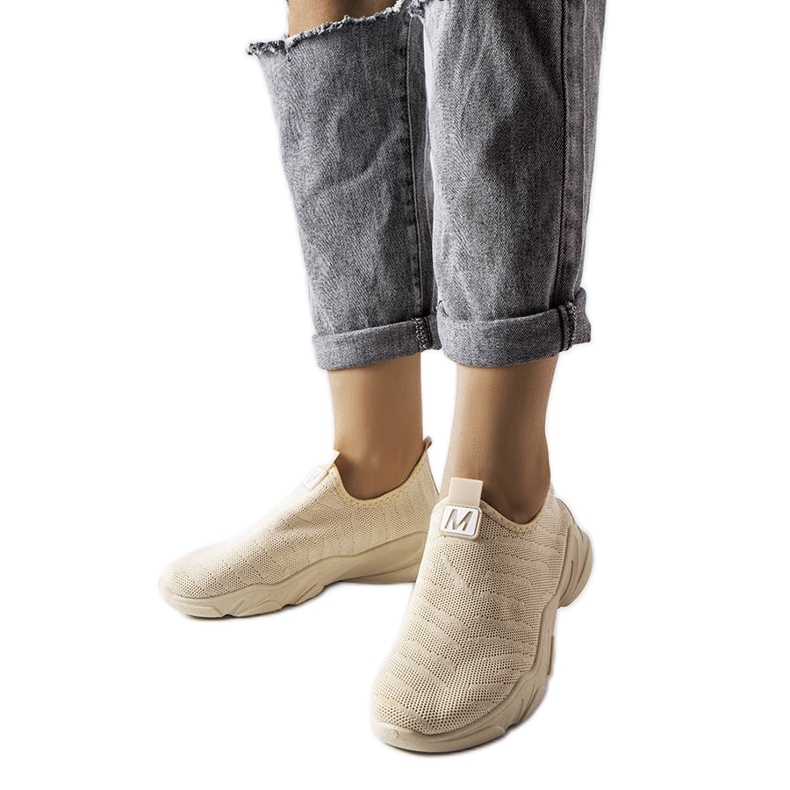 Bézs textil tornacipő az Aarontól