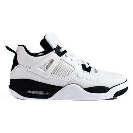 Fekete-fehér tornacipő vastag talppal a Shelovet cégtől