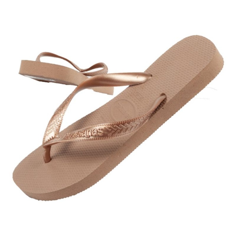 Havaianas Flip Flops Rosegoldban aranysárga