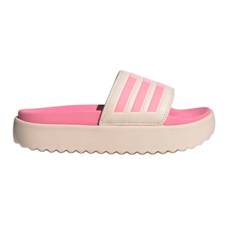 Papucs adidas Adilette Platform W HP9409 rózsaszín