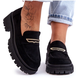 PS1 Női velúr bebújós naplopók, fekete Pure Love