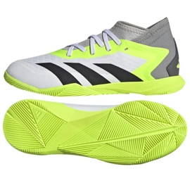 Adidas Predator Accuracy.3 Jr IE9449 futballcipőben fehér fehér