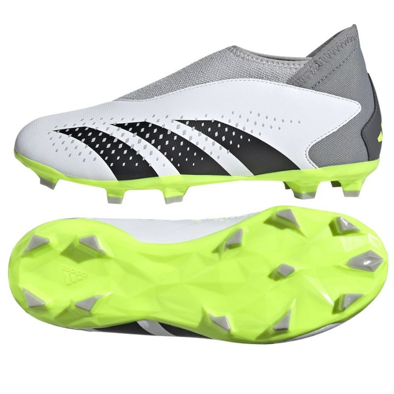 Cipők adidas Predator Accuracy.3 Ll Fg Jr IF2265 fehér fehér Cipők adidas Predator Accuracy.3 Ll Fg Jr IF2265 fehér fehér